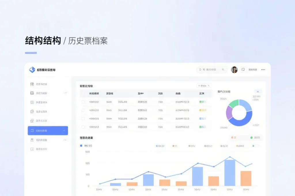 福彩3D历史开奖归档结构示意图